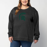 Back To Basics Tunic Michigan State Spartans in Black