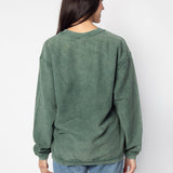 Oregon Clubhouse Original Corded Crew in Green