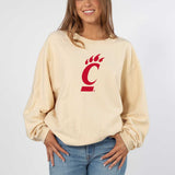 Cincinnati Bearcats Big Logo Original Corded Crew
