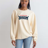 Howard Bison Big Logo Original Corded Crew