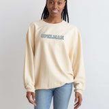 Spelman Big Logo Original Corded Crew