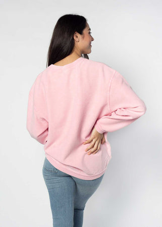 The Original Corded Crew Georgia Bulldogs Cliffs Notes in Urban Pink
