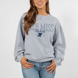 Ole Miss Clubhouse Original Corded Crew