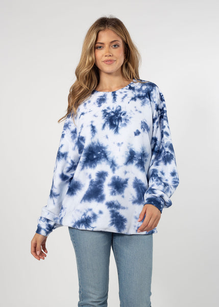 Tie-dye Corded Crew – Chicka-d