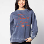 Auburn Tigers burnout crewneck sweatshirt for women