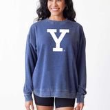 Yale Big Logo Crew Sweatshirt