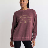 Florida State Seminoles burnout crewneck sweatshirt for women