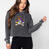 ECU Big Logo Mid-Length Hoodie