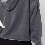 Harvard Big Logo Mid-Length Hoodie