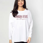 Oversized Florida State Seminoles women’s tee