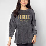 Oversized Purdue Boilermakers women’s tee
