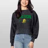 Oregon Ducks Kickoff Corded Boxy Pullover