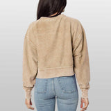 Corded Boxy Pullover