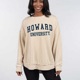 Howard Bison Classic College Burnout Pullover