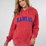 Burnout Everybody Hoodie Kansas Jayhawks in Cardinal