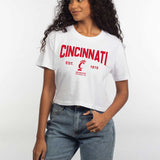 Cincinnati Short 'N Sweet Tee in White