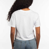 TCU Short 'N Sweet Tee in White