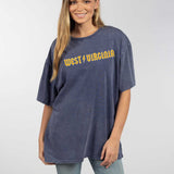 West Virginia Mountaineers oversized womens Band Tee