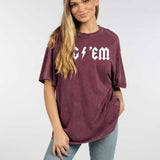 Texas A&M Aggies oversized womens Band Tee