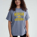 Michigan Wolverines Misregistration OBX Short Sleeve