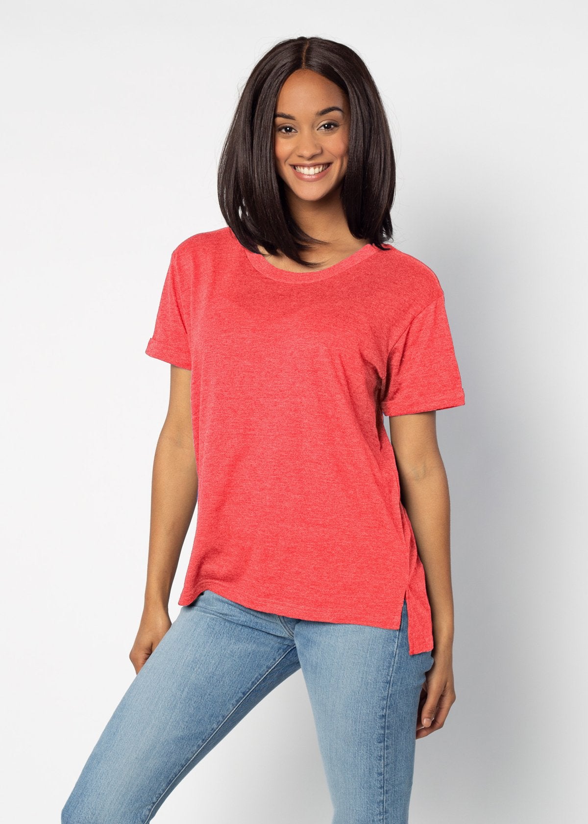 basic tee women, short sleeve tee, short sleeve t shirt women's, women's scoop neck tee, womens crew neck t shirt, casual t shirts for women, ssuper soft t-shirts women's, classic tees for women, women's everyday t shirt, best women's everyday t shirt, women's everyday tees, relaxed tee womens