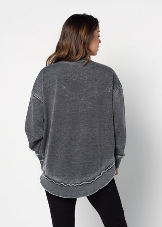 Florida Gators Charcoal Burnout Campus Pullover