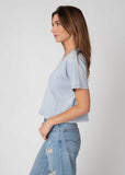 Short 'n Sweet Tee in Faded Denim