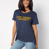 Must Have Tee West Virginia Mountaineers in Navy