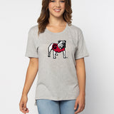 Must Have Tee Georgia Bulldogs in Heather Grey