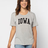 Must Have Tee Iowa Hawkeyes in Heather Grey