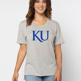 Must Have Tee Kansas Jayhawks in Heather Grey