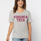 Must Have Tee Virginia Tech Hokies in Heather Grey