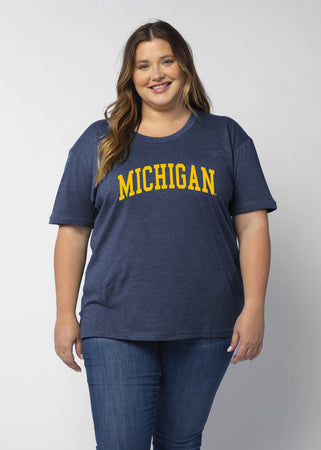 Michigan Must Have Tee in Navy