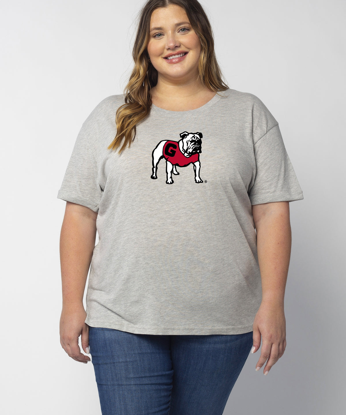 Must Have Tee Georgia Bulldogs in Heather Grey