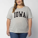 Must Have Tee Iowa Hawkeyes in Heather Grey