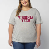 Must Have Tee Virginia Tech Hokies in Heather Grey