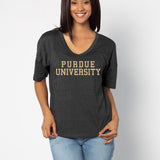 V-Happy Jersey Purdue Boilermakers in Black