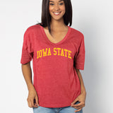 V-Happy Jersey Iowa State Cyclones in Crimson
