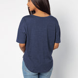 V-Happy Jersey Auburn Tigers in Navy