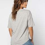 V-Happy Jersey LSU Tigers in Heather Grey