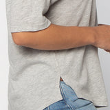 V-Happy Jersey LSU Tigers in Heather Grey