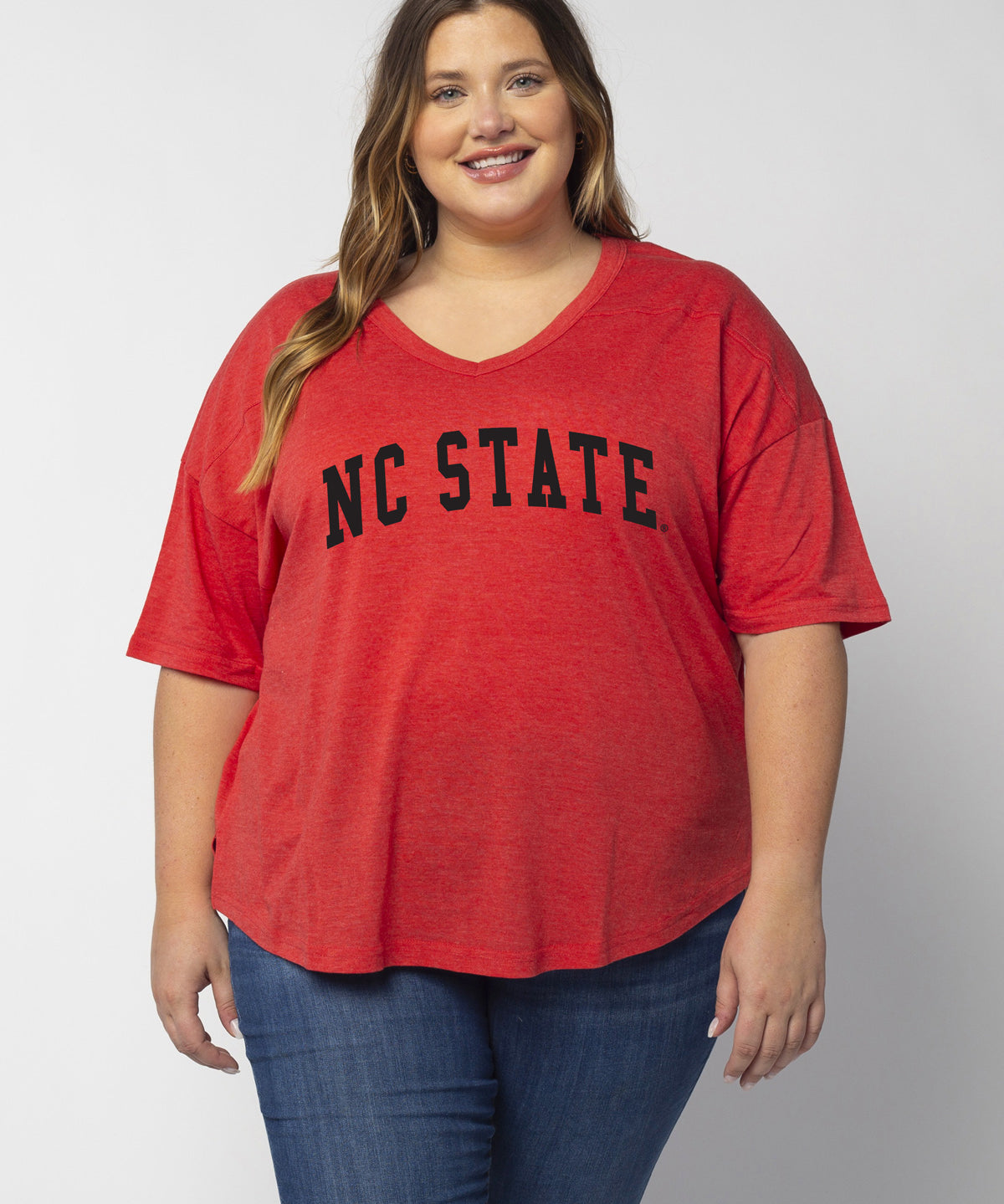 V-Happy Jersey North Carolina State Wolfpack in Red