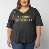 V-Happy Jersey Purdue Boilermakers in Black