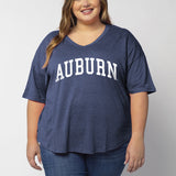 V-Happy Jersey Auburn Tigers in Navy
