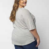 V-Happy Jersey LSU Tigers in Heather Grey