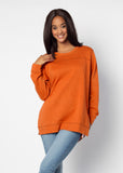 Back To Basics Tunic in Burnt Orange