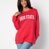 Back To Basics Tunic Ohio State Buckeyes in Red