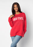 Back To Basics Tunic Ohio State Buckeyes in Red
