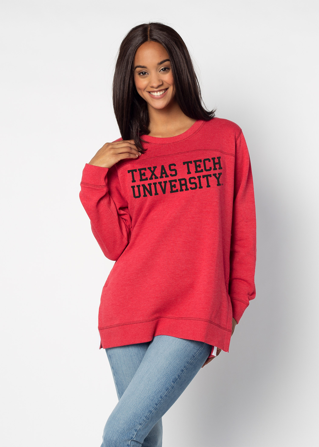 Back To Basics Tunic Texas Tech Red Raiders in Red