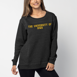 Back To Basics Tunic Iowa Hawkeyes in Black